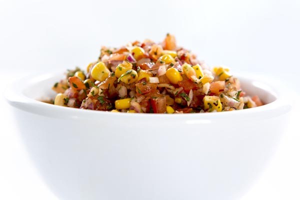 Salsa de Verduras péruvienne (1 kg de salade de tomates péruvienne) 