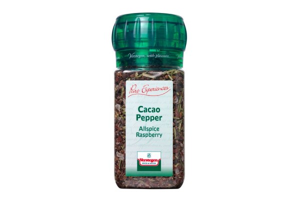 Cacao pepper allspice raspberry