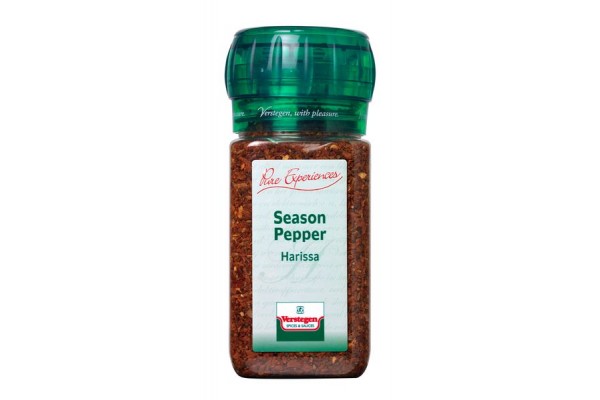 Season pepper harissa