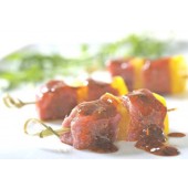 Brochette d'agneau à la grecque