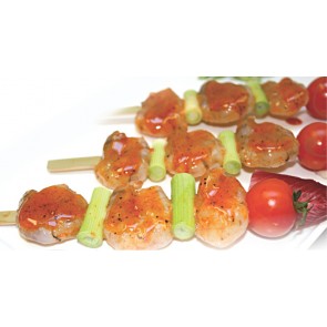 Brochette de scampi