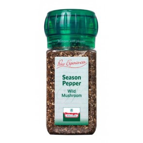 Season pepper wild mushroom