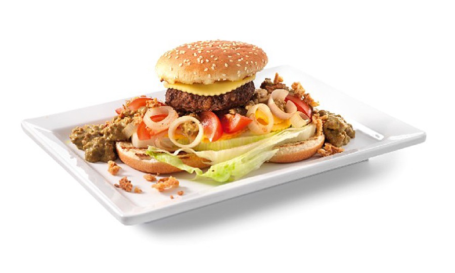 Burger Red Curry